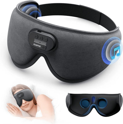 Antifaz para dormir con bluetooth