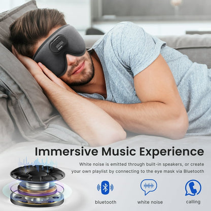Antifaz para dormir con bluetooth
